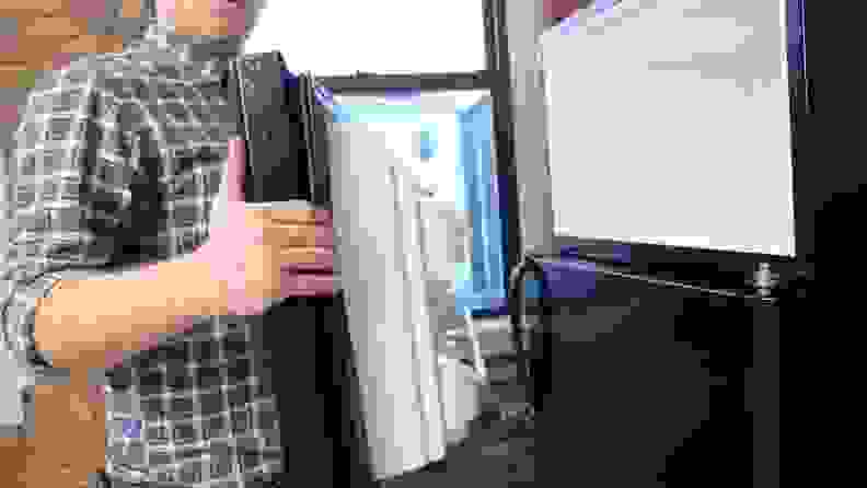 Freezer door off